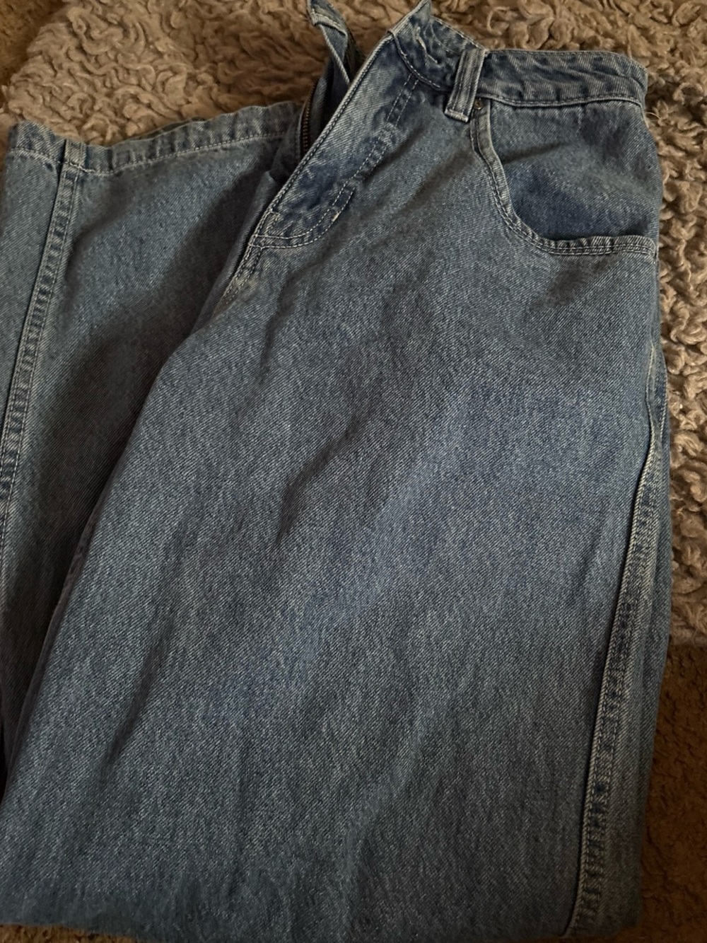 Classic High-Waist Women’s Jeans - Blue